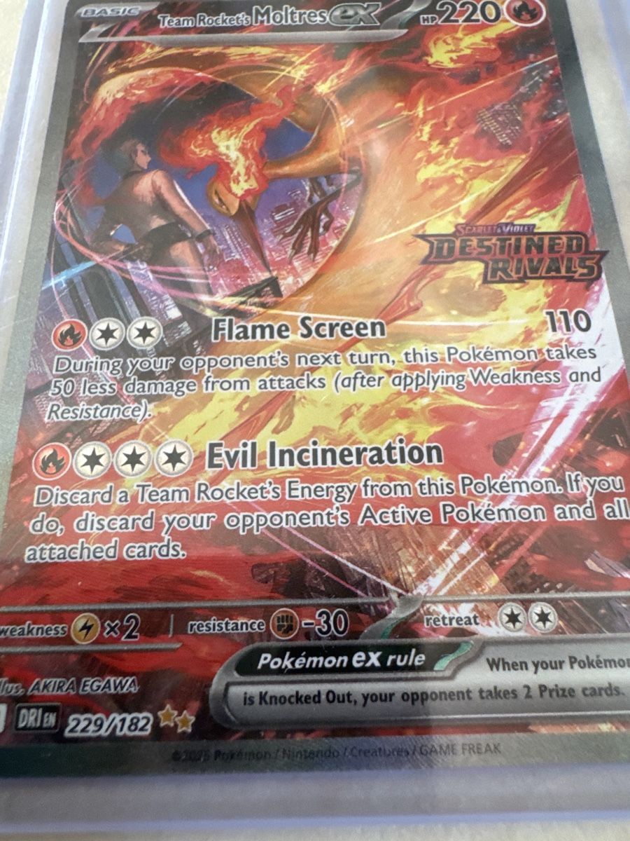 Pokémon Cartes à collectionner: Moltres ex 229/182 – D'occasion à Flüh par LucaK 2