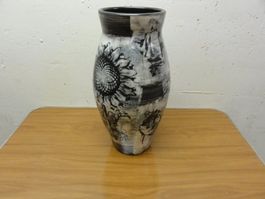 Rare Keramikvase von G.Spörri Signiert