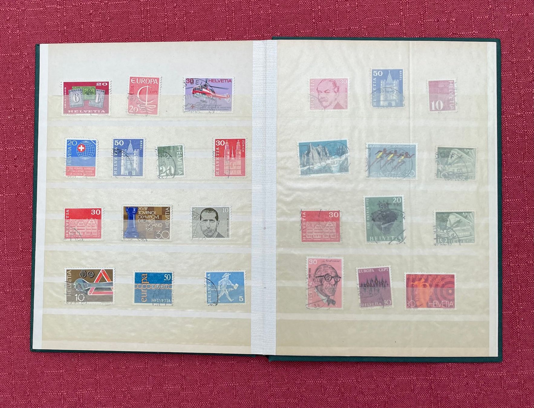 Alben: Briefmarken Album, alte Marken – Gebraucht aus Hettiswil von wer_9kcr 6
