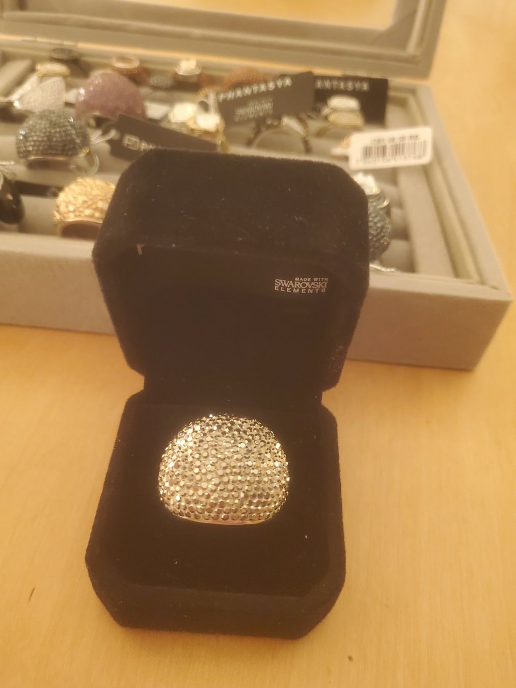 Swarovski Anelli: Swarowski Ring Phantasya Damen Gr. 56 – Nuovo (secondo la descrizione) da Balsthal venduto da redcarpet 1