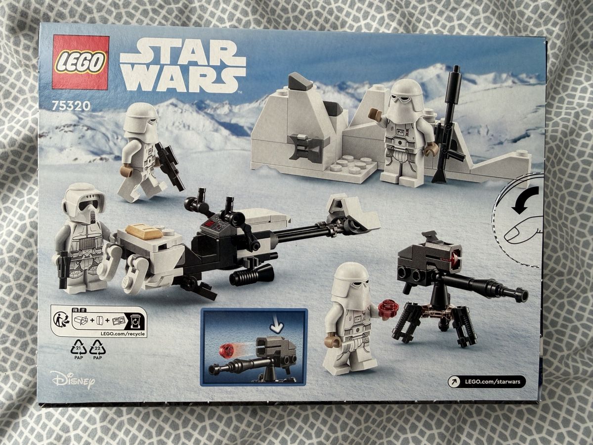Lego Kit di costruzioni: LEGO 75320 Star Wars Snowtrooper Battlepack – Nuovo e nell'imballaggio originale da Dulliken venduto da s.p.q.r 1