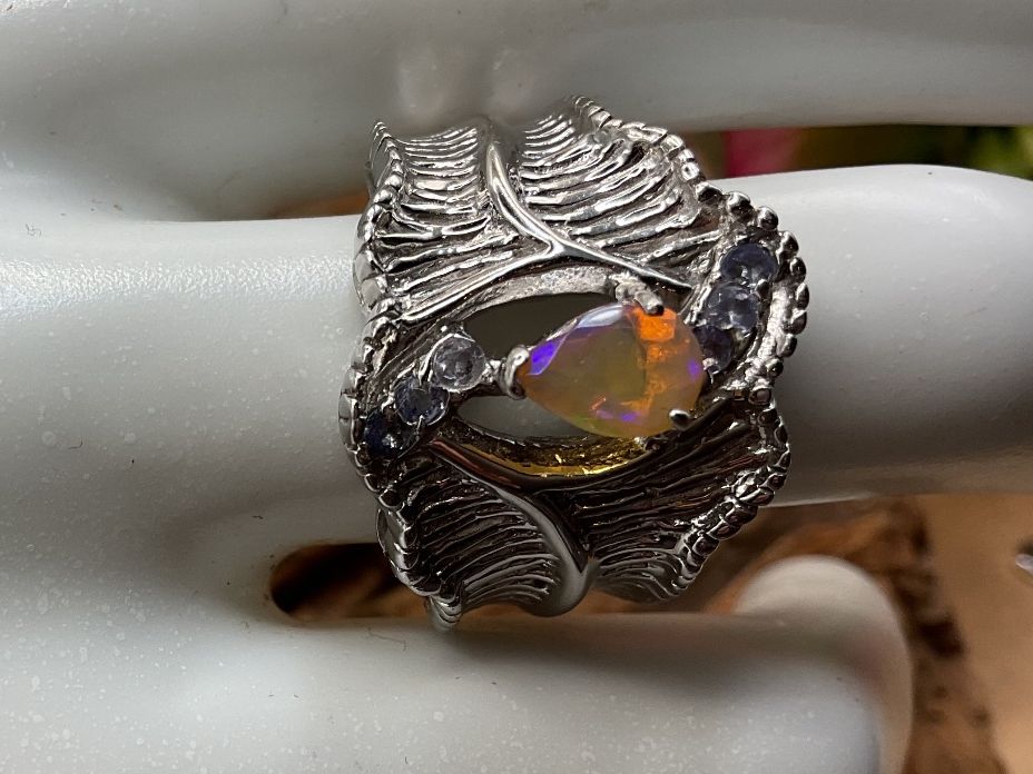 Ringe: Prachtring Sterlingsilber und Opal,  Gr.56 – Neu (gemäss Beschreibung) aus Luzern von S.Kern01 1