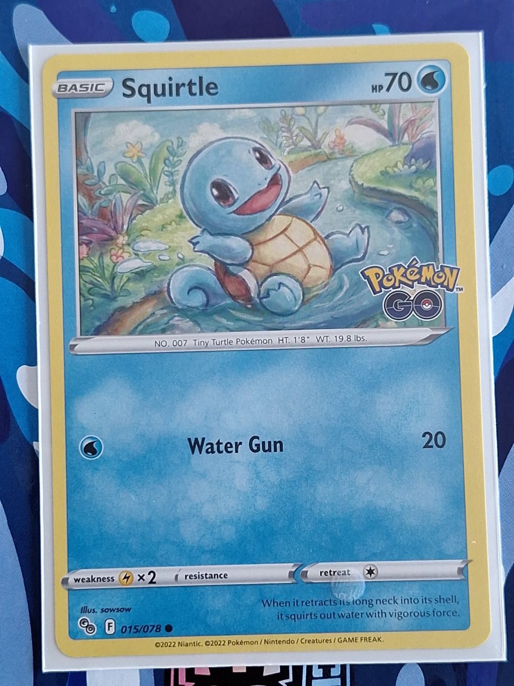 Pokémon Carte collezionabili: Squirtle - Pokemon GO  #Ord19 – Usato da Altstätten SG venduto da GGsGameshop