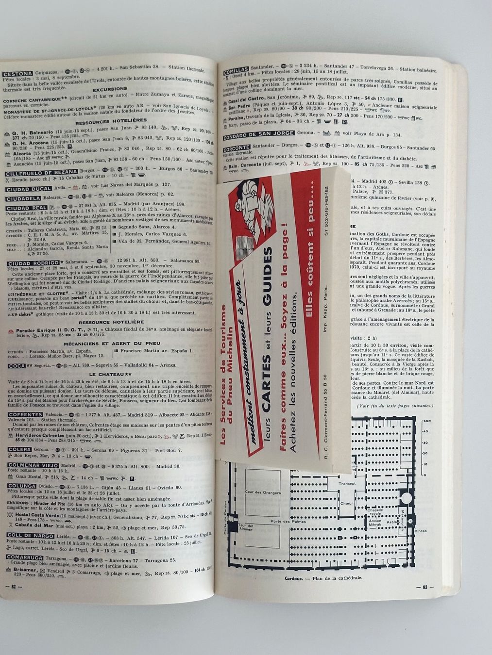 Livres: Espagne 1963: Guide Rouge Michelin – D'occasion à Zürich par arn___ 6