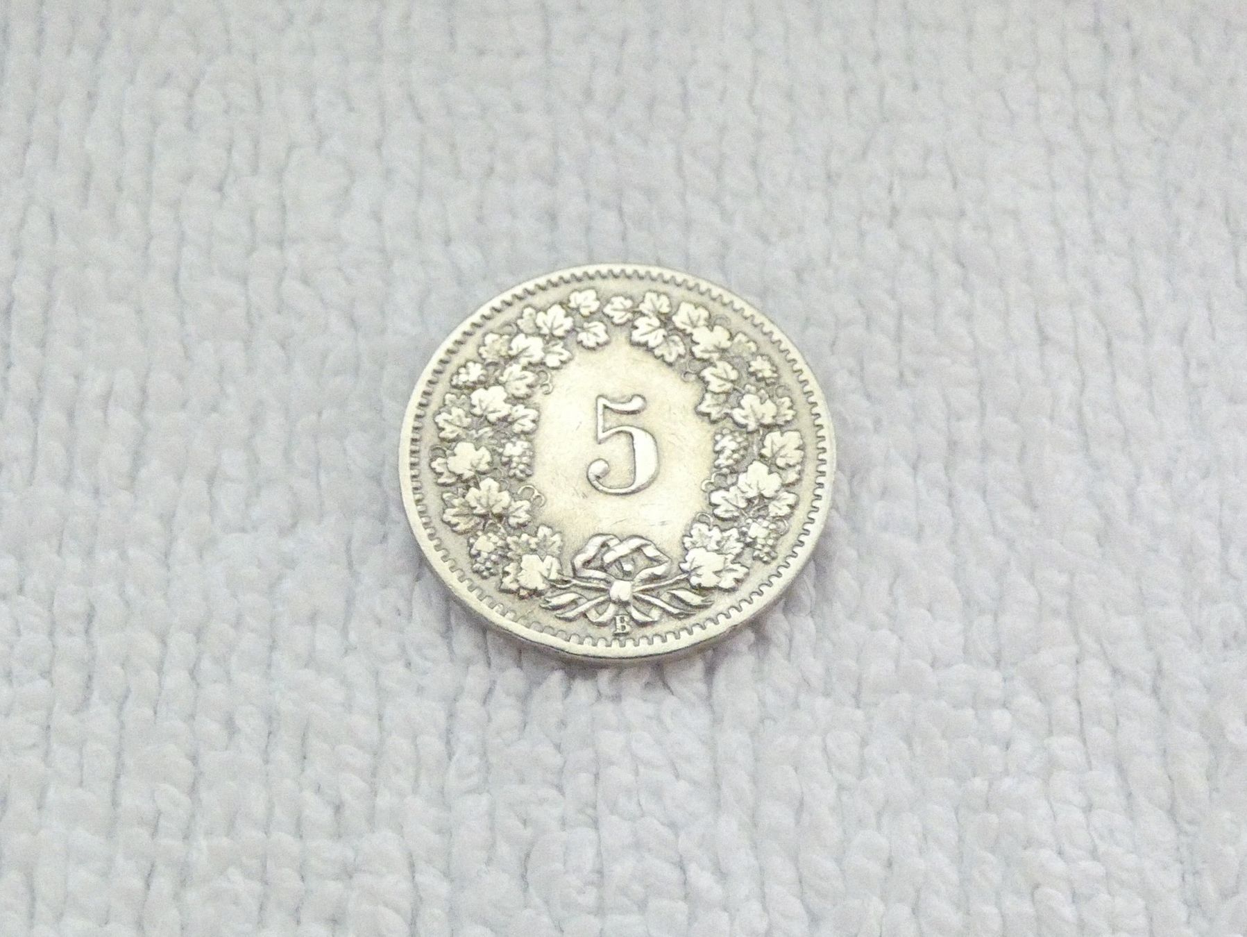 Tutti le monete: 5 centimes/rappen 1909 – Usato da Nyon venduto da Ilmi09 1