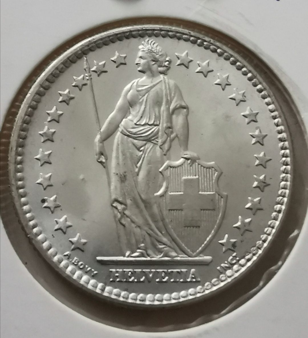 Alle Münzen: 2 Franken 1961 stgl Silber – Neu (gemäss Beschreibung) aus Zürich von turbopuz 1
