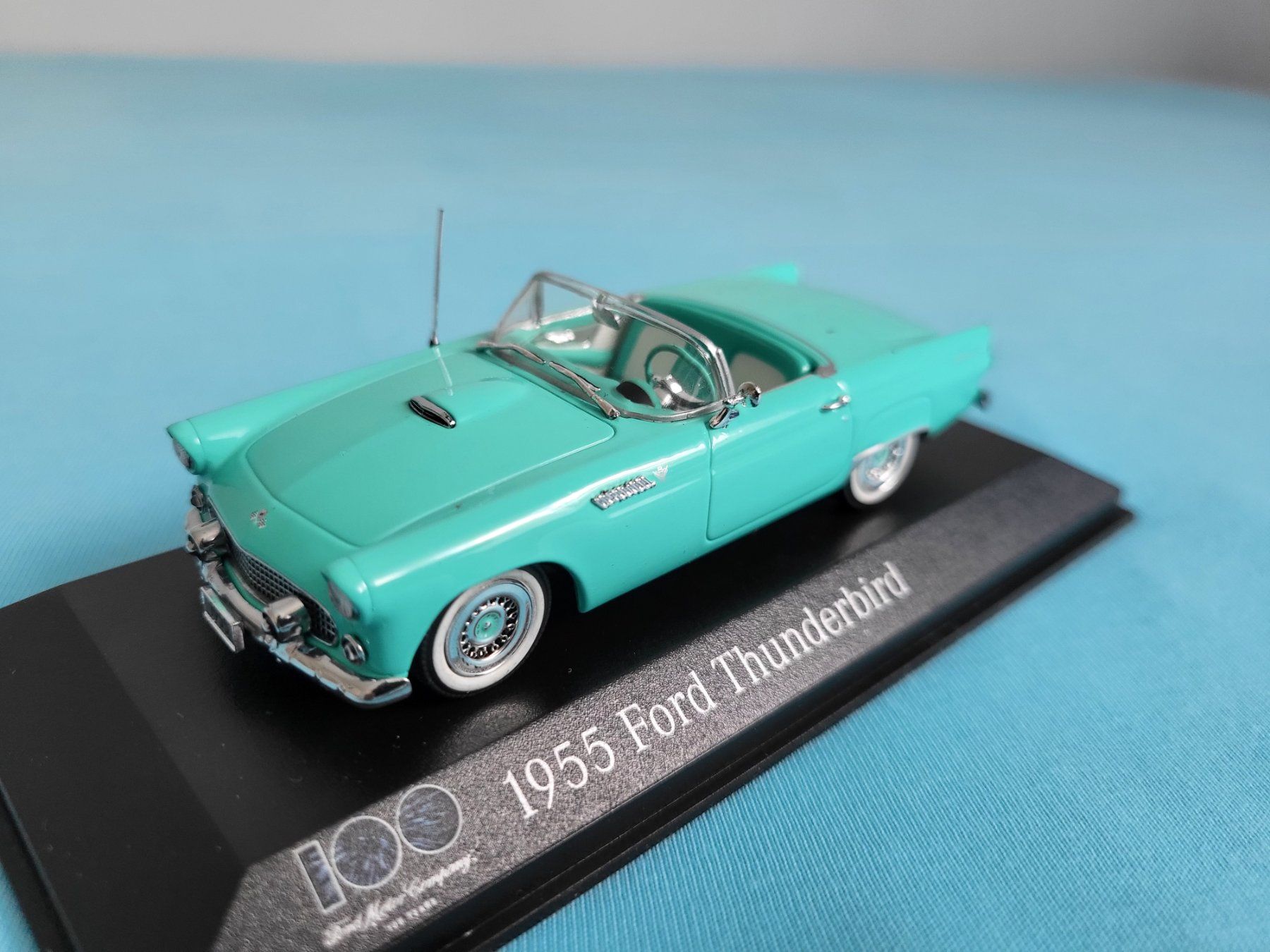 Minichamps Modellautos: Ford Thunderbird Convertible, 1955, Turquoise – Neu (gemäss Beschreibung) aus Glattbrugg von PhilKrill