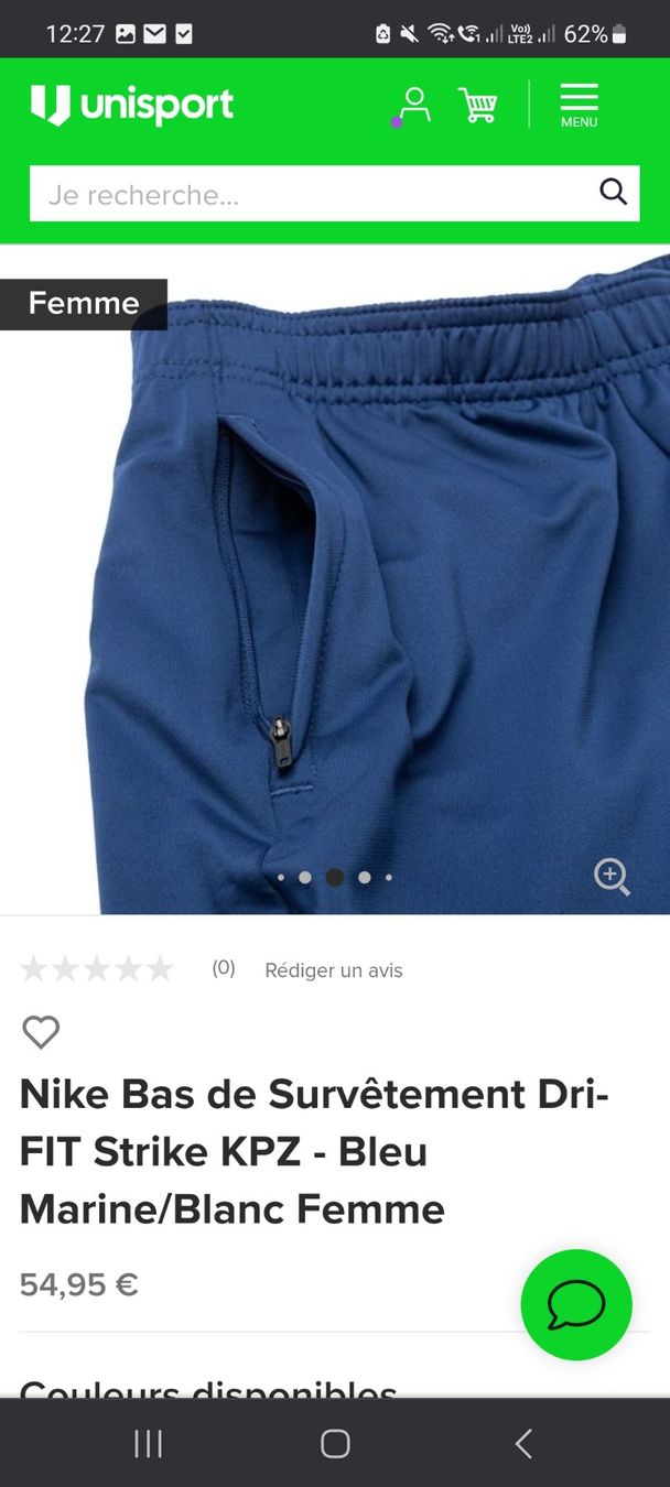 Nike Pantaloni: Nike bas survêtement neuf – Usato da Estavayer-Le-Lac venduto da zazadavidson 1
