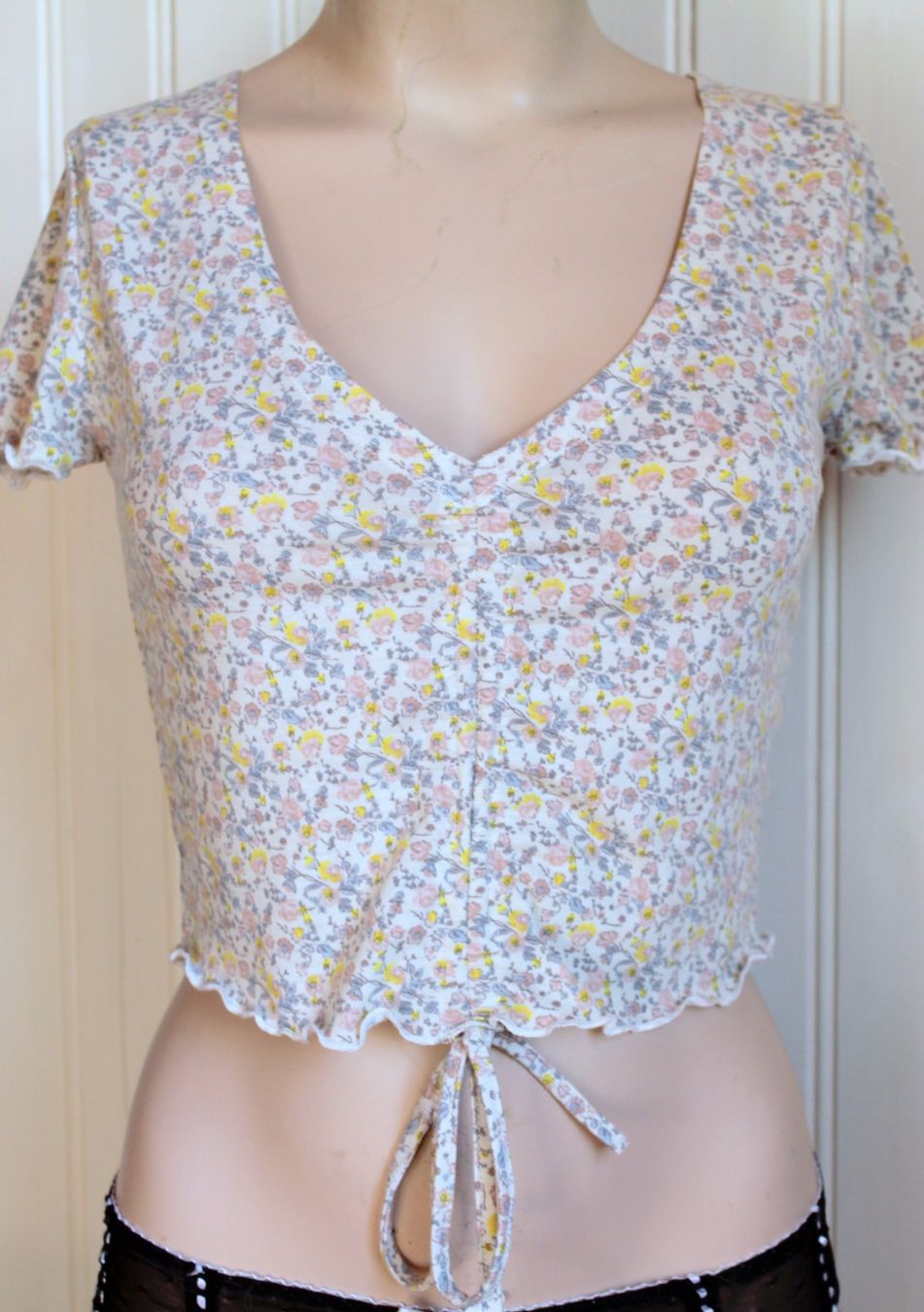 Top: süsses TOP / Shirt bauchfrei  36 S – Usato da Rebstein venduto da QuasarVincent 1