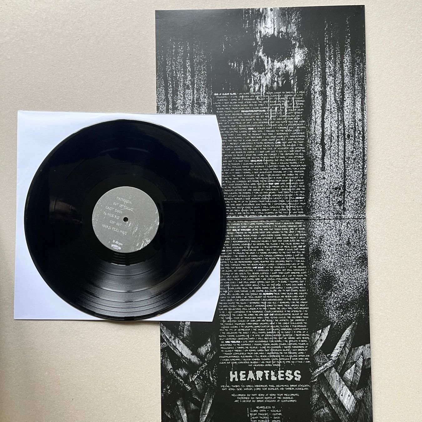 Dischi in vinile: Heartless – 12" Hardcore Punk – Usato da Berneck venduto da rye7778 2