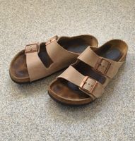 Birkenstock beige/braun Grösse 38 (Passform Normal)