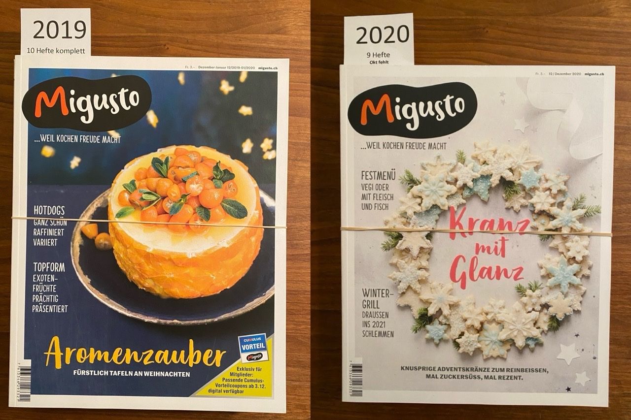 Libri: Migusto Kochbuch Magazine-Sammlung 2017-2026 – Nuovo (secondo la descrizione) da Meggen venduto da Prkz77 5