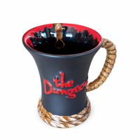Gothic Tasse Schwarz Rot
