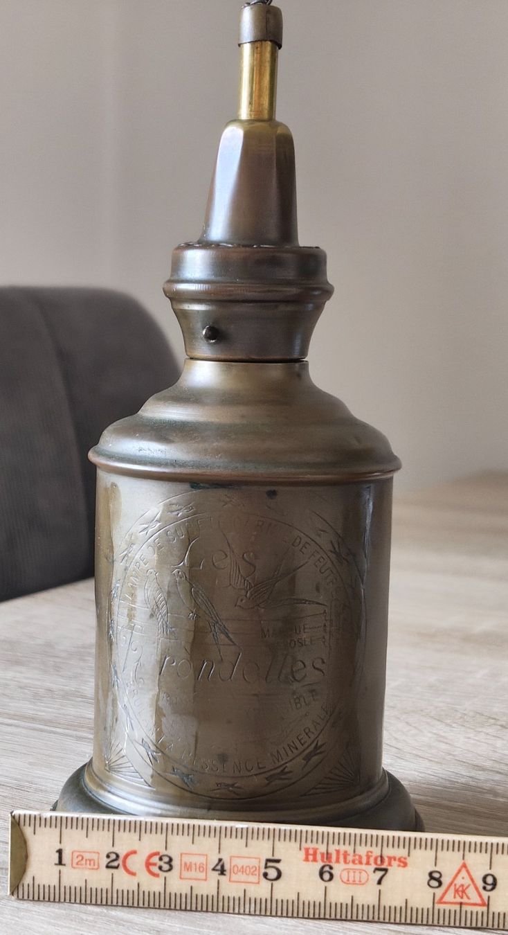 Lampade: Lampe Ancienne de Sûreté L' Hirondelle Type Pigeon Eclairage – Usato da St. Gallen venduto da Ricardo_Deals 3