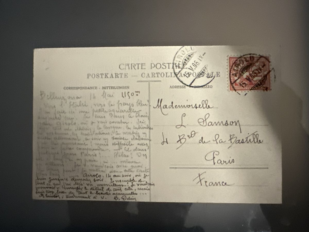Cartoline postali: Bellinzona 1906 – Usato da Morbio Inferiore venduto da Ecod 1