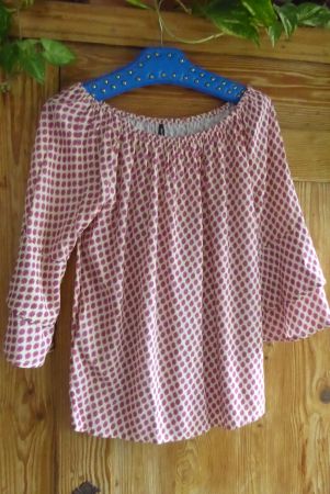 sehr schöne Vintage Carmen Bluse Gr M TOP ZUSTAND  Chicoree