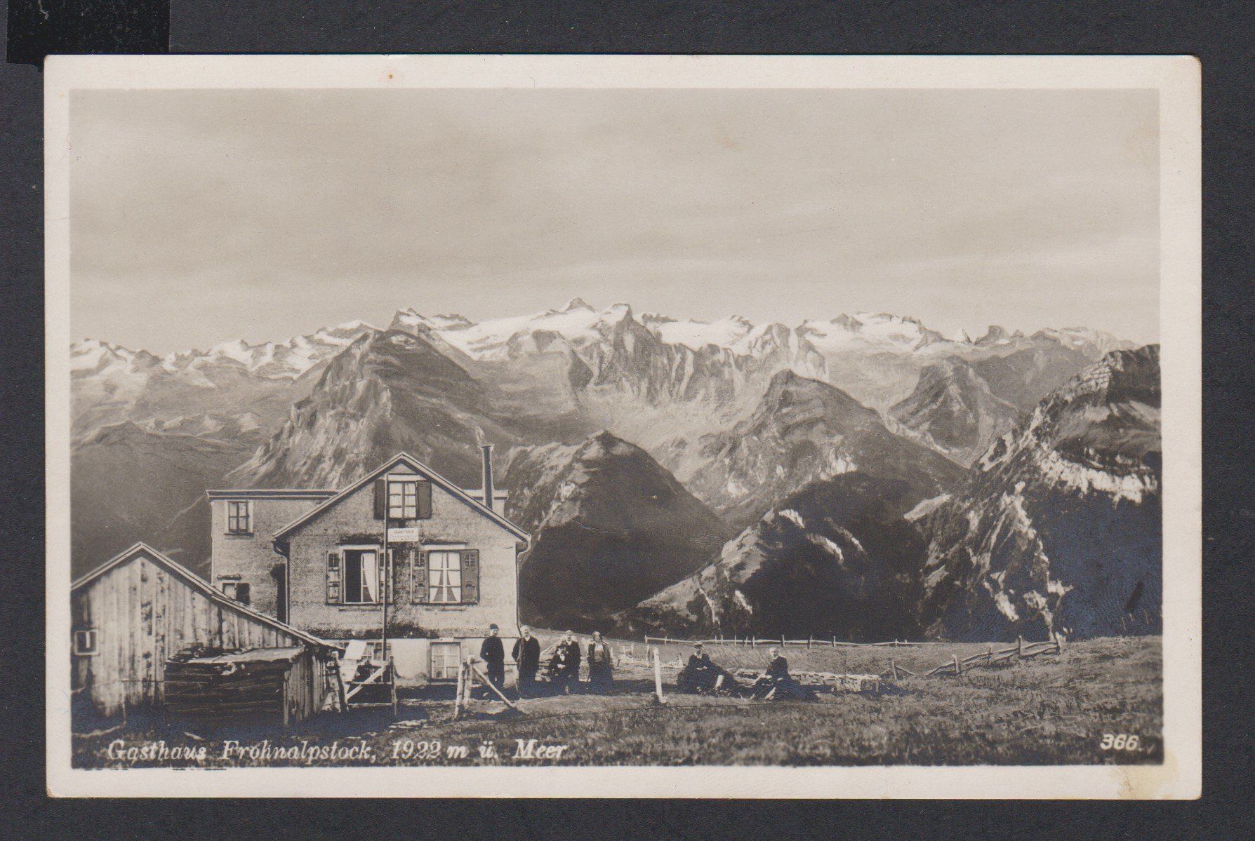 Ansichtskarten: Frohnalpstock  Gasthaus   -   alte Ansichtskarte – Gebraucht aus Vitznau von Ropaku