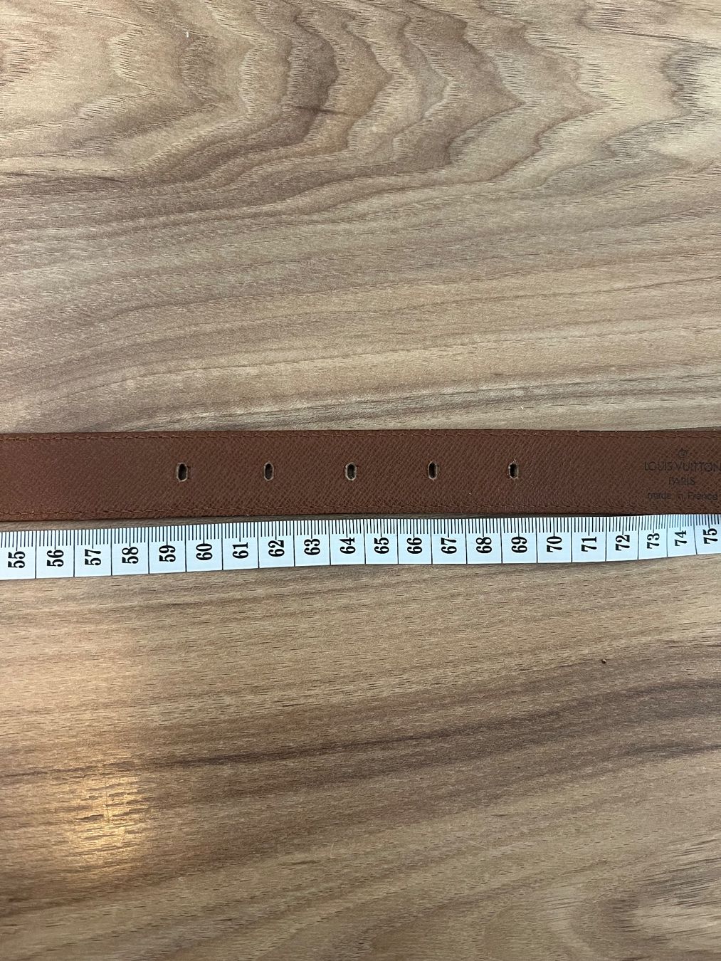 Louis Vuitton Cinture: LOUIS VUITTON belt, size XS – Usato da Arzier Le Muids venduto da oma_w5bq 5