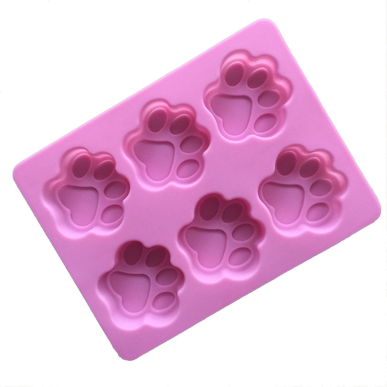 Teglie da forno: Silikon Backform Hundepfötchen - 18.3 x 14 x 1.5 cm – Nuovo e nell'imballaggio originale da Werdenberg venduto da EXA-Animal-World 2