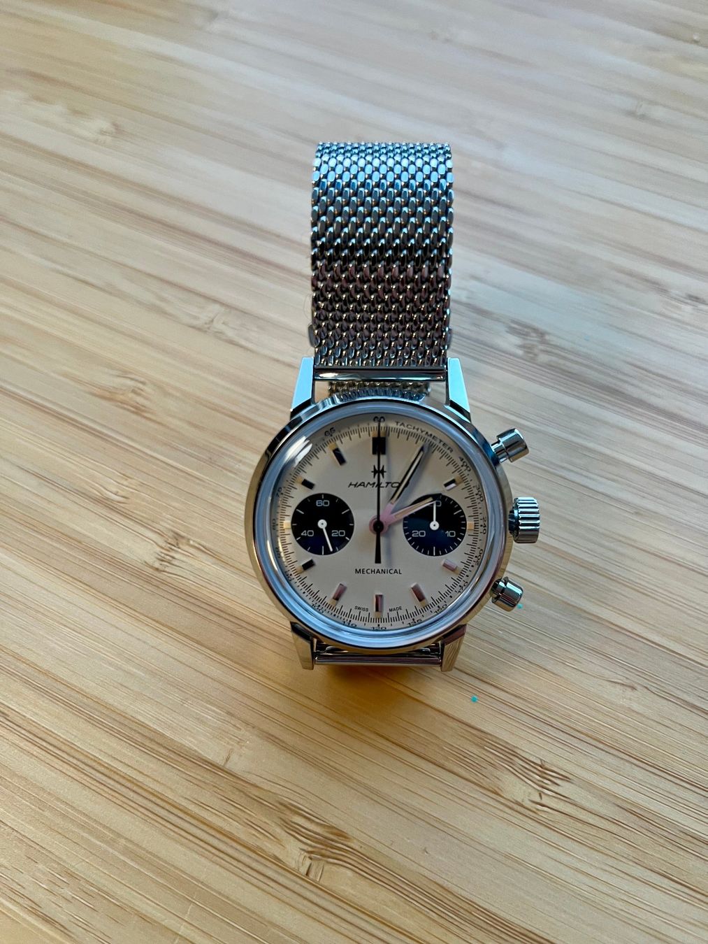 Hamilton Orologi: Hamilton American Classic Intra-Matic Mechanical Chrono – Usato da Muttenz venduto da 00roar00 1