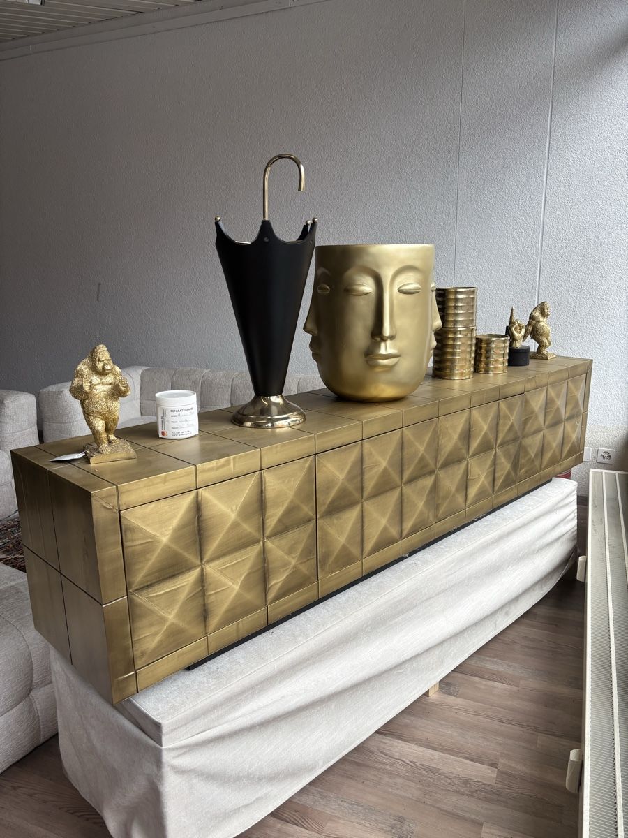 Mobili TV: TV Möbel Gold – Nuovo (secondo la descrizione) da Zug venduto da sol_2cgs