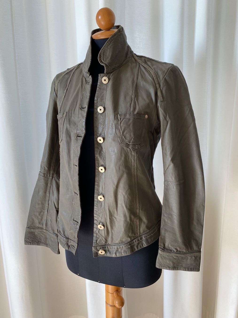 Girbaud Giacche: Lederjacke Gr. S, Vintage Style, Marithé + François Girbaud – Usato da Zürich venduto da JDB_Vintage