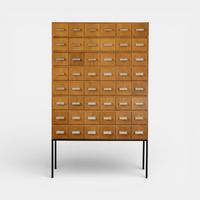 Modulares Schubladenmöbel // Karteisystem // 9 Elemente