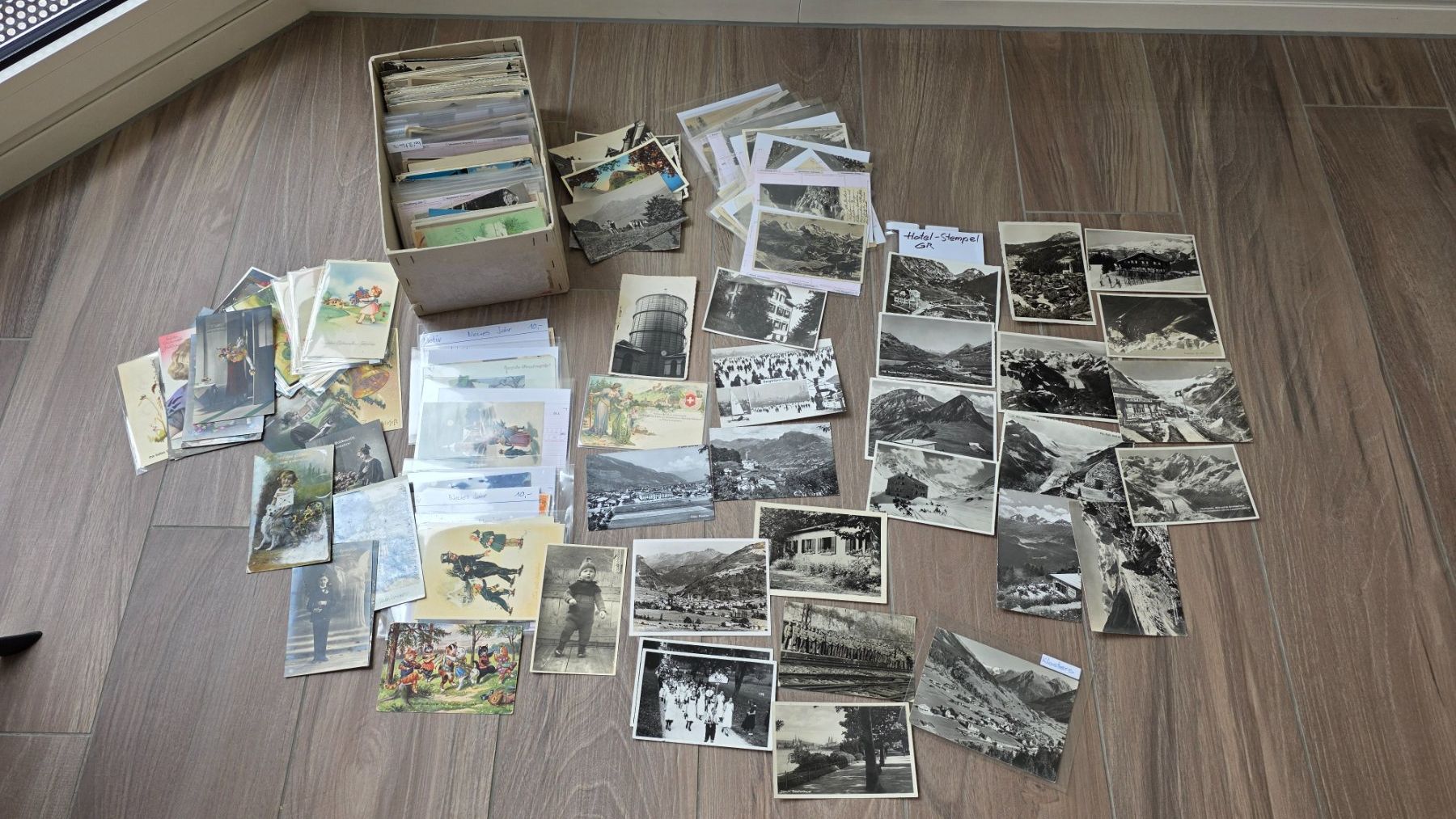 Cartoline postali: Schweizer Ansichtskarten ca 500 Lot Nr.2 – Usato da Reichenburg venduto da ibiza18