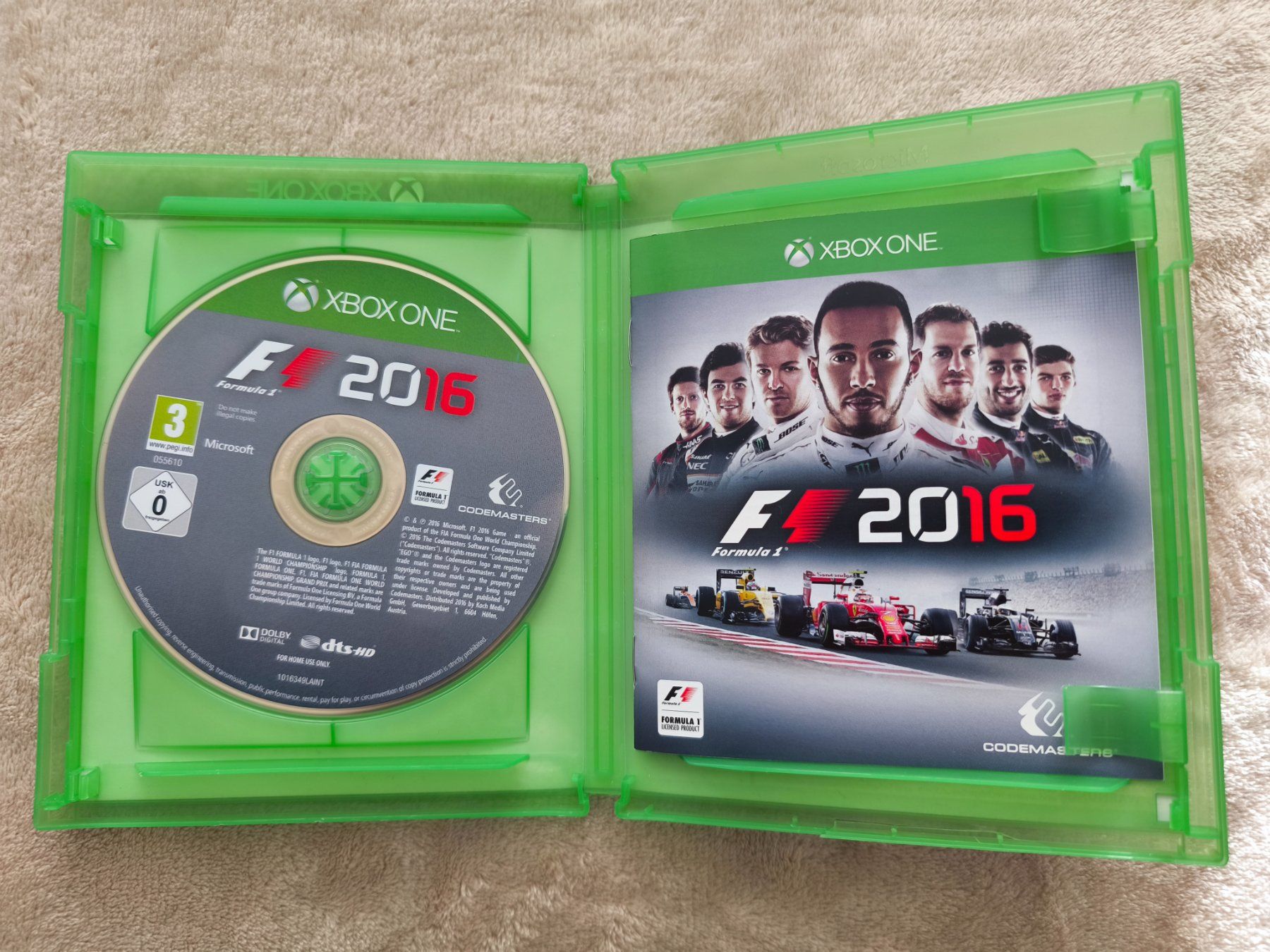 Microsoft Giochi: F1 2016 XBOX ONE – Usato da Winterthur venduto da Dr.Pepper01 2