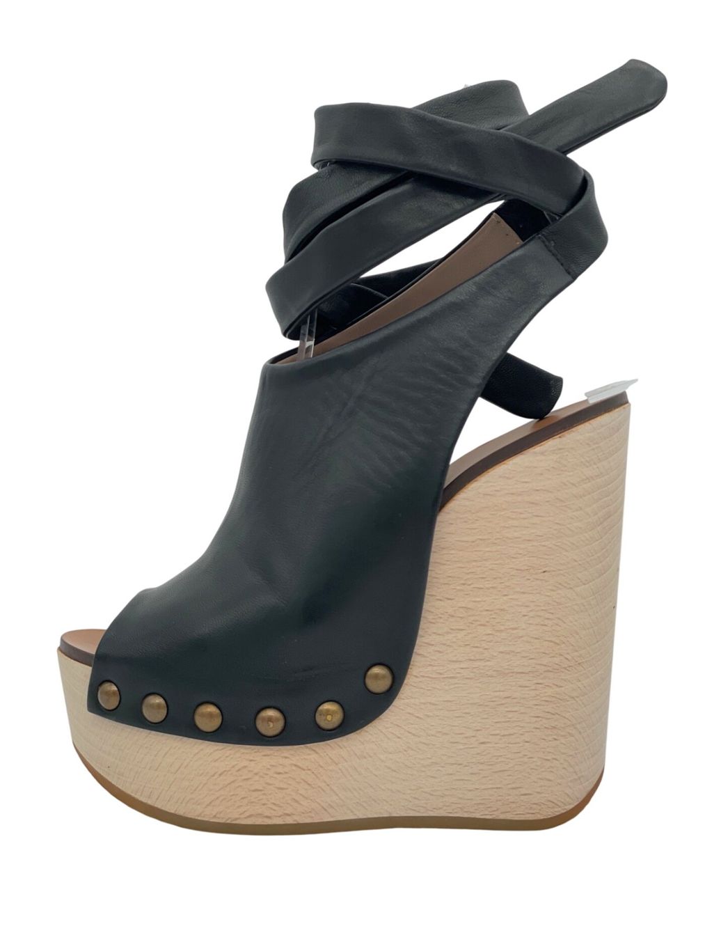 Chloé Scarpe da donna: Chloé Penelope Wedge Sandale mit Absatz EU 35.5 Schwarz – Nuovo (secondo la descrizione) da Zürich venduto da shoe_shop
