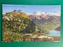 Rigi-Kulm - mit Glärnisch und Mythen