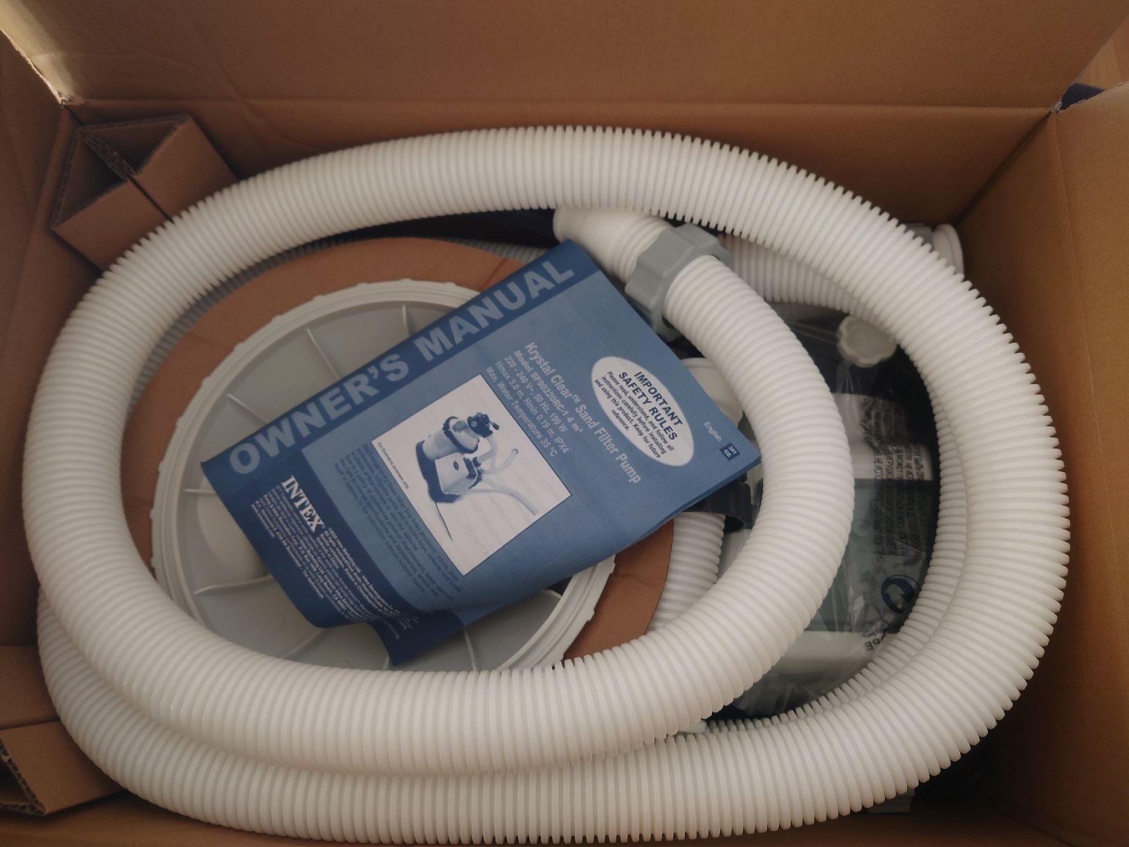Intex Accessori per Piscine: Kristal Clear SX1500 Poolpumpe – Nuovo (secondo la descrizione) da Boningen venduto da Swyt 1