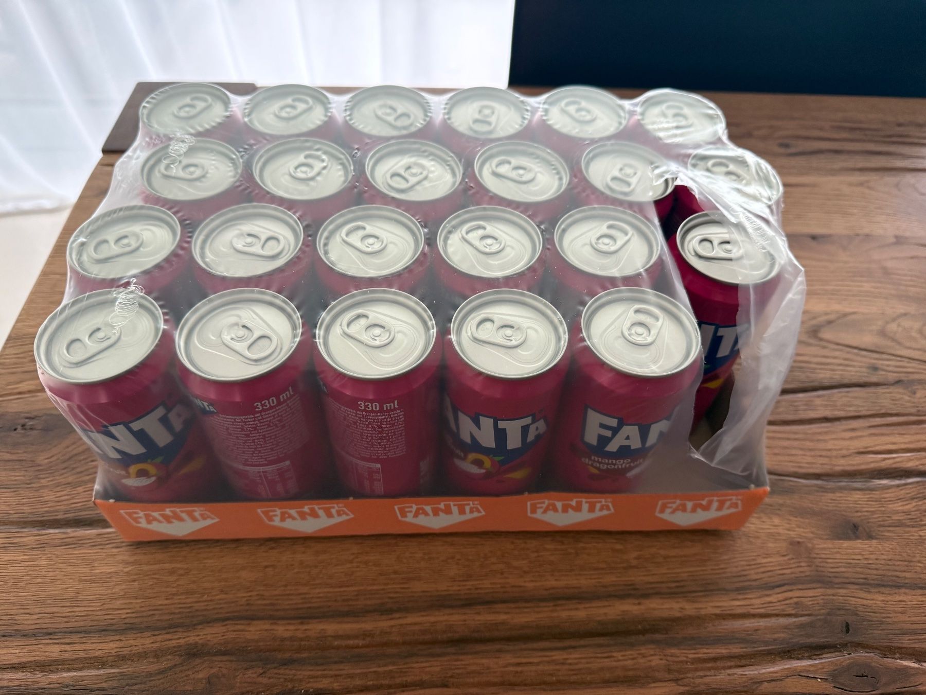 Fanta Cibi & Specialità: Fanta Mango & Passionsfrucht 23 x 330ml – Nuovo e nell'imballaggio originale da Wollerau venduto da Netscraper