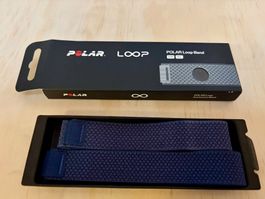 Bracelet Polar Loop Band, Bleu, Taille S/M et M/L