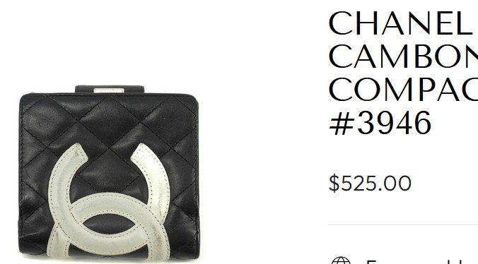 Chanel Portamonete: Chanel Portefeuille / Geldbörse – Usato da Collonges venduto da arashee 9
