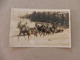 Karte Pontresina GR Schlitten Kutsche