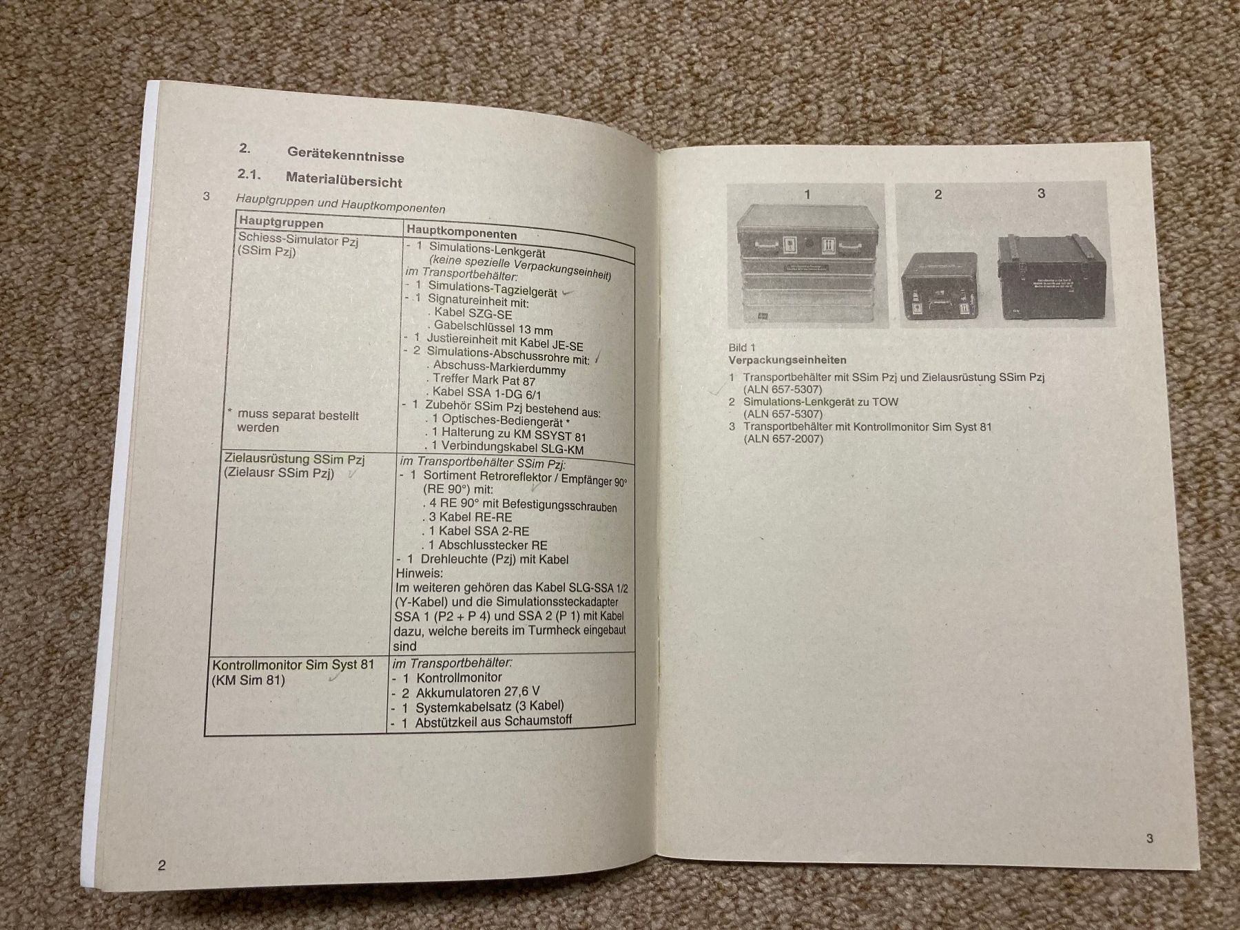 Libri: Reglement: Schiess-Simulator zu Panzerjäger - CH Armee – Usato da Brütten venduto da Hst1 2