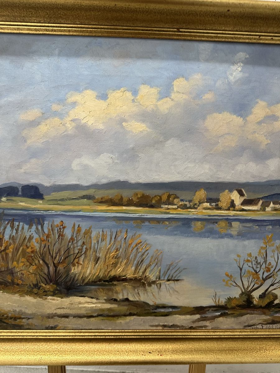 Tableaux: Joseph Egger Gemälde See Landschaft – D'occasion à Ebikon par Gaenggeliwaar 2