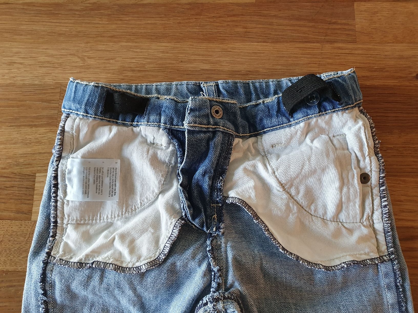 Naturaline Pantaloni: Jeans mit Spitze, Gr. 92, Naturaline – Usato da Einigen venduto da thundermother 6