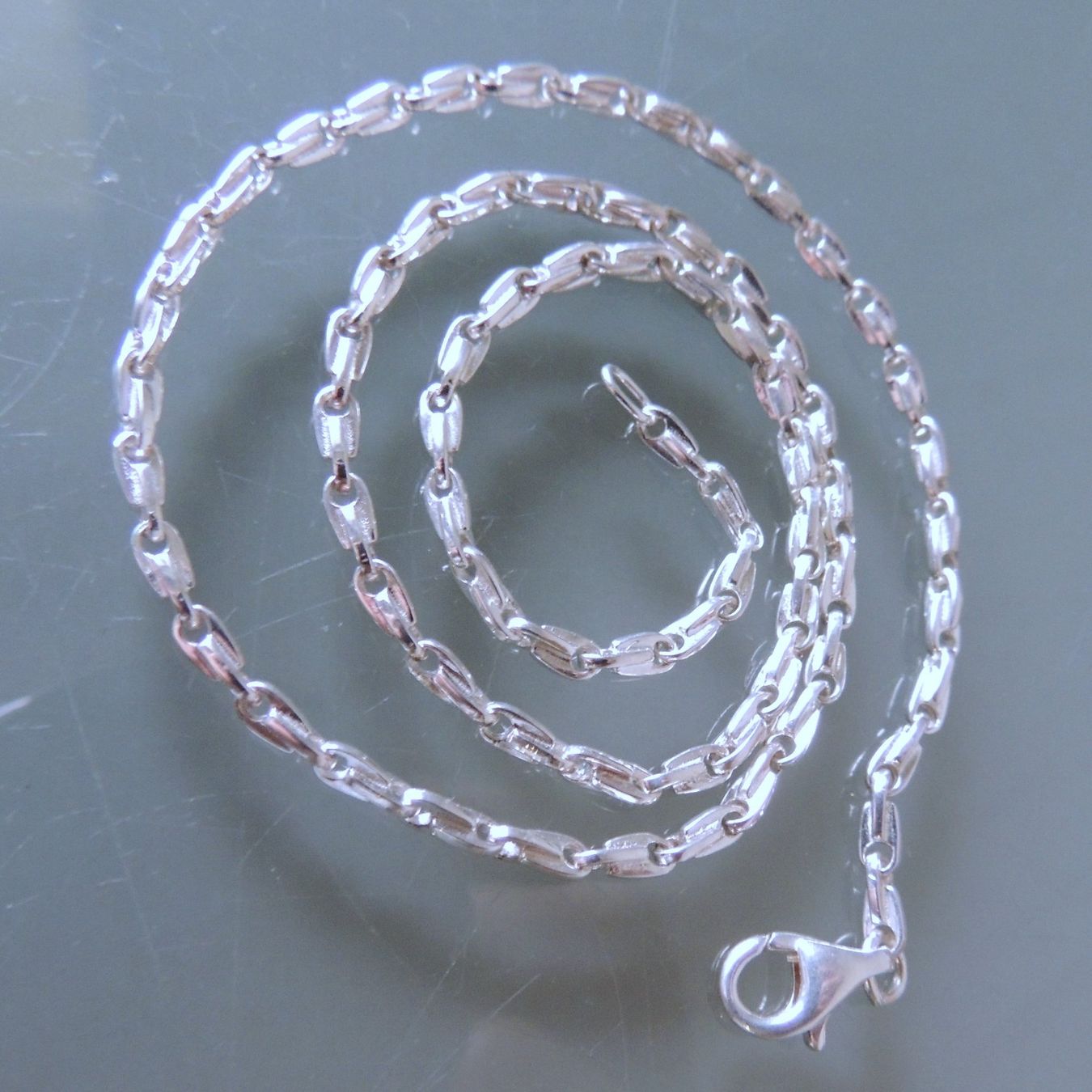 Colliers: Silber 925 Halskette 42,5 cm / 2,5 mm – D'occasion à Waldenburg par schaller707 1