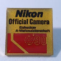 Z852 Pin Nikon Official Camera Eishockey A-Weltmeisterschaft