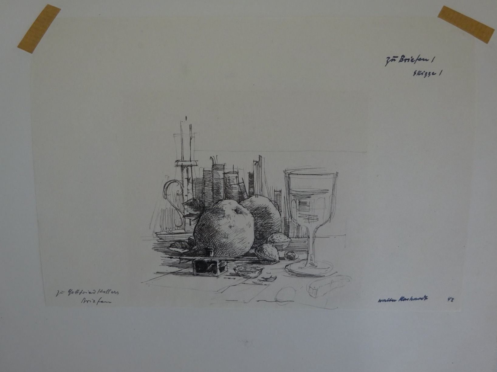 Dipinti: Stillleben / Walter Roshardt 1897-1966 – Usato da Esslingen venduto da eintagammeer 6