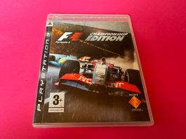 F1 CHAMPIONSHIP EDITION SPIEL FÜR PS3