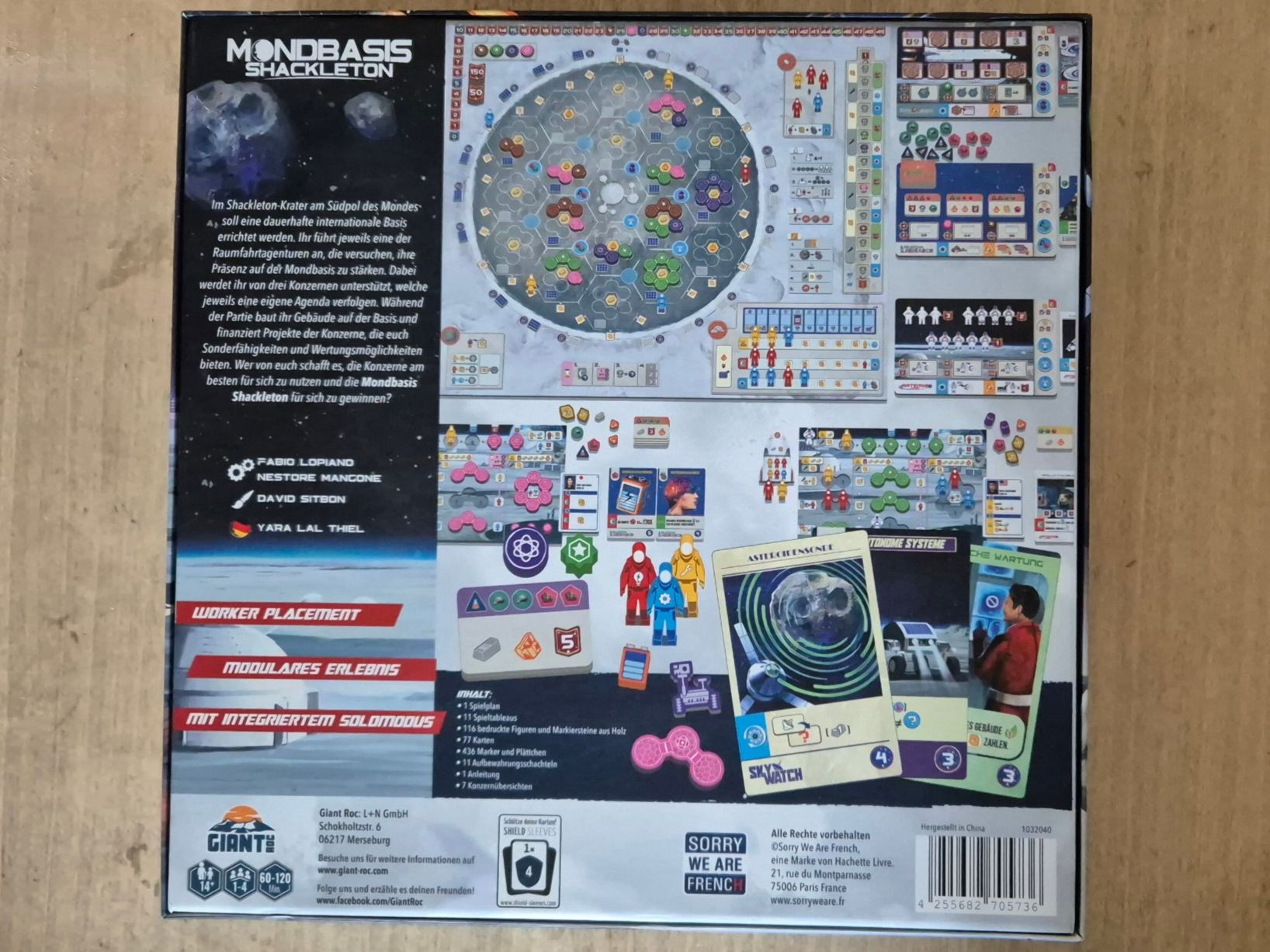 Giochi: Mondbasis Shackleton Brettspiel deutsch - Neuwertig – Nuovo (secondo la descrizione) da Zürich venduto da Danolom 1