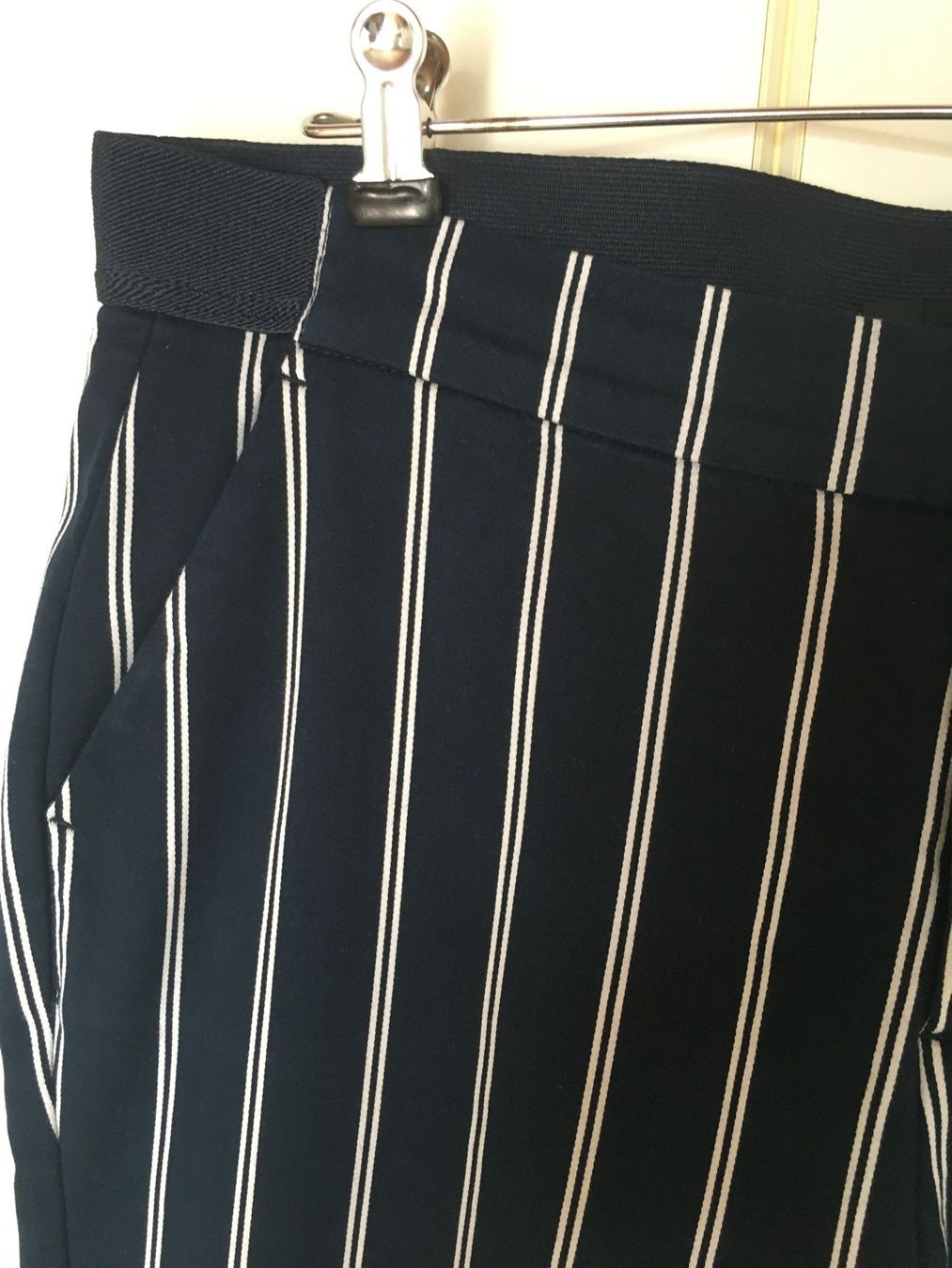 Hosen: Hose blau/weiss gestreift, Gr.44 – Gebraucht aus Arni AG von Mimo007 1