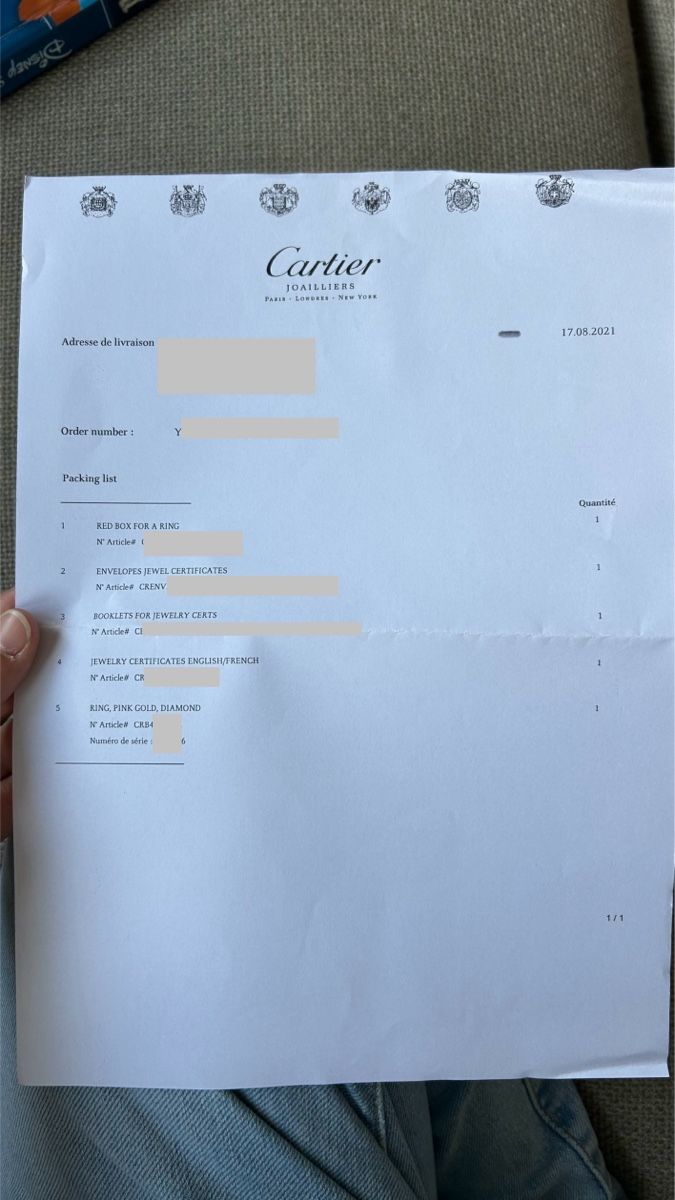 Cartier Ringe: Cartier caresse d'orchidées Size 52 – Gebraucht aus Bad Ragaz von vjmast 6