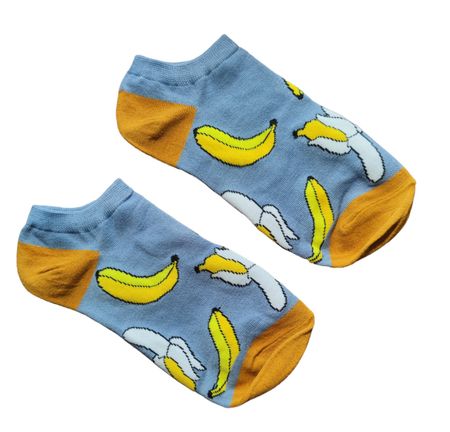 Sneaker-Socken Bananen