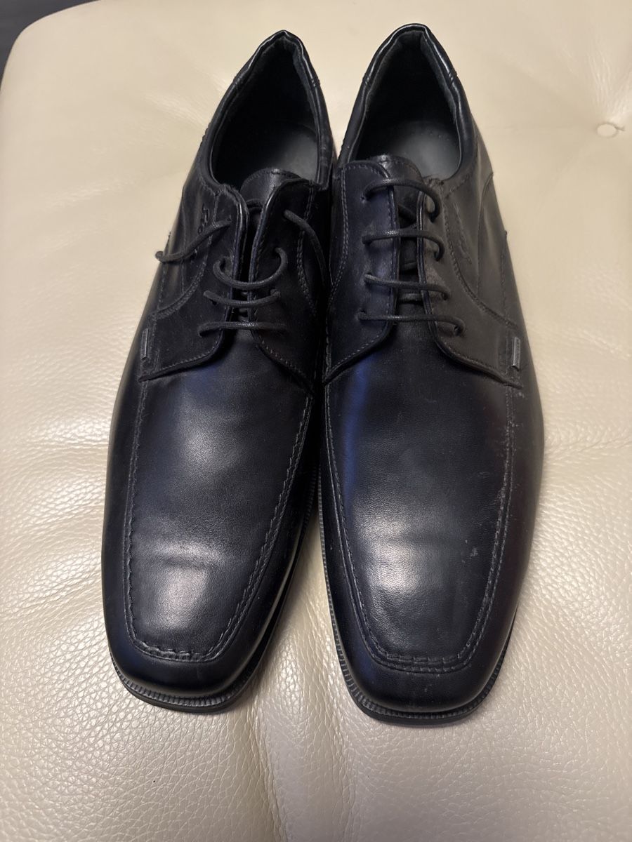 Scarpe da uomo: Herren Lederschuh Grösse 7 schwarz SIOUX – Usato da Grenchen venduto da swiss.antiques