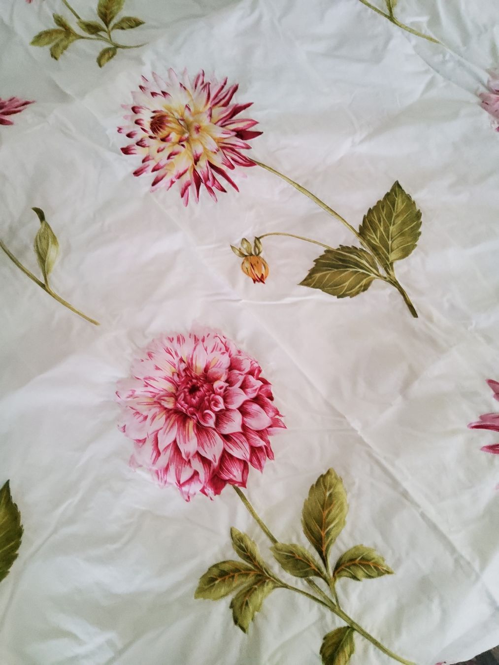 Tende: Duschvorhang Textil "Bloom Craft Home" Chrysanthemen-Muster – Usato da Wettingen venduto da ros_s7sq 1