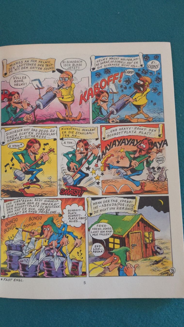 Reggi Rost und die Schrott-Rocker Comic Nr 1 Bastei (Gebraucht) in ...